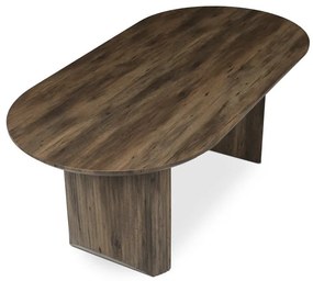 Dió MDF Étkezőasztal 200×100 cm. HT-W1578 WAL