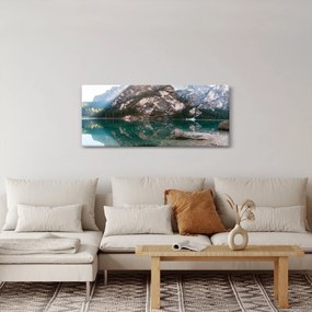 Kép egy hegyi tóról (120x50 cm)