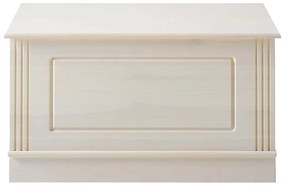 Fehér borovi fenyő tárolóláda 80x45 cm Anita – Støraa