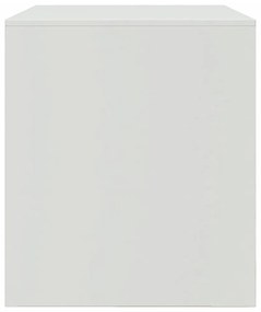 2 db fehér acél TV-szekrény 67 x 39 x 44 cm