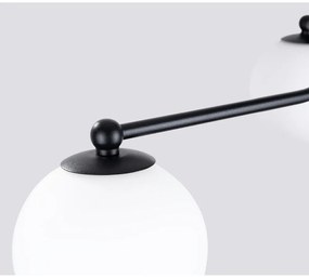 Fekete-fehér mennyezeti lámpa Beam – Nice Lamps