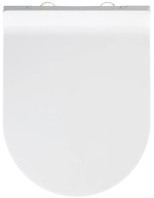 Habos fehér WC-ülőke, 46 x 36 cm - Wenko