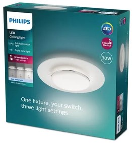 Philips- LED Dimmelhető mennyezeti lámpa GARNET SCENE SWITCH LED/30W/230V 4000K