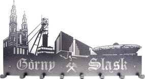 Fali akasztó az előszobába a ruhákhoz Szilézia