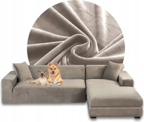 Sarok Huzat Kanapé Velúr Prémium Plüss Jobbos 2+2OS Oeko-tex