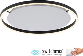 ZUMA LINE 15392-13 RITUS Kerek Mennyezeti Lámpa Antracit LED IP20