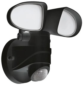 EGLO 98176 PAGINO Fali Lámpa Mozgásérzékelővel Fekete LED IP44