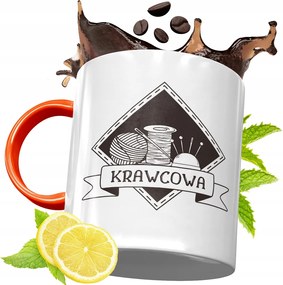 Narancssárga Bögre Szabónak Születésnapi Ajándék fényképes nyomtatással