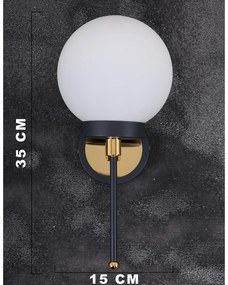 Fali lámpa ø 15 cm Tokyo – Squid Lighting