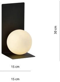 Fali lámpa FORM 1xE14/10W/230V fekete