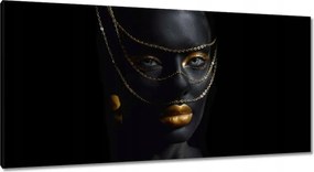 Festmények 115x55 Az aranyszínű csecsebecsék mögött