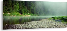 Kép - Folyó az erdőben (120x50 cm)
