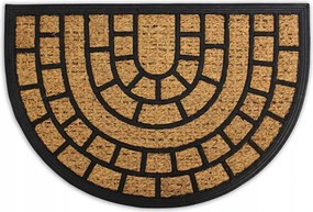 Lábtörlő félkör tégla