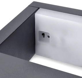 Brilagi - LED Kültéri lámpa RAGUSA LED/7W/230V 3000/4000/6000K antracit IP54