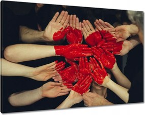 Vászonkép 100x70 Szerelem Érzés Párkapcsolat