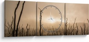 Kép - Csupasz fák (órával) (90x30 cm)