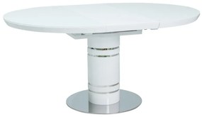 Stratos étkezőasztal 120 x 120 cm, fehér