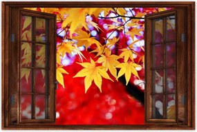 Poszter 90x60 Sárga őszi levél