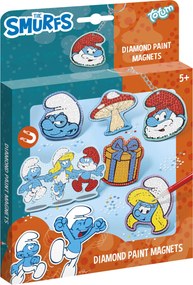 Hupikék törpikék Happy gyémántszemes mágneses szett