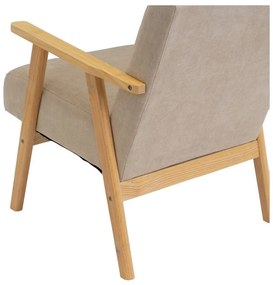 Bézs zsenília fotel Vintage – Casa Selección