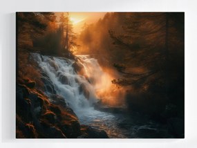 Poszter TĂĄjkĂ©p ErdĆ VĂzesĂ©s Nap TermĂ©szet 100x75