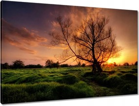 Våszonkép 90x60 Egy este a croissant-ban