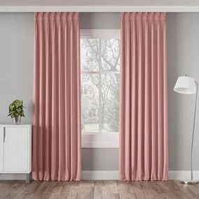 Kész Függöny 140x270 Flexibilis Púderrózsaszín Milas