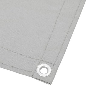 világosszürke 100% oxford poliészter erkélyparaván 75 x 1000 cm