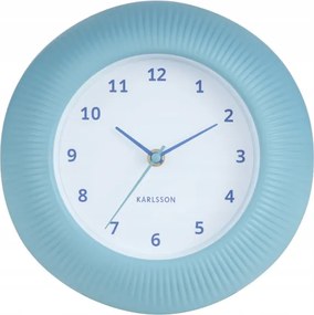 Falióra, modern nappaliba, hálószobába kék Tender Rib