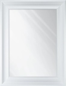 Ars Longa Verona tükör 78x138 cm négyszögletes fehér VERONA60120-B