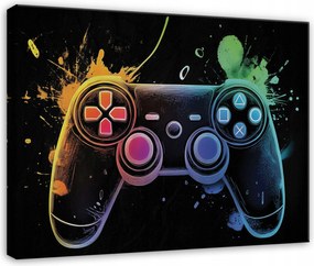 Ifjúsági Játékos Vászonkép Pad Gaming Falra Modern 120x80