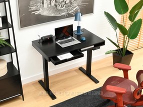 PC asztal Osto 100 (fekete fa + fekete). 1109817