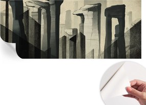 Prémium fali öntapadós fotótapéta Nyers építészet 250x104 cm