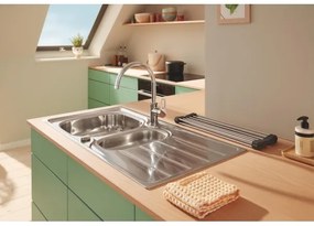 GROHE 31564SD1 - K200 konyhai mosogató 965 × 500 mm rozsdamentes acél