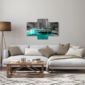 Kép - Téli folyó (90x60 cm)