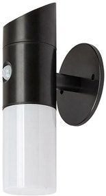 Rábalux Lutto 77030 mozgásérzékelős kültéri szolár falilámpa, 1W LED, 6500K, 65 lm,IP44