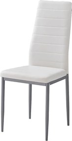 Catini Austin Étkezőgarnitúra 4x szék + asztal - Fehér