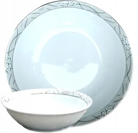 Saláta tálaló Porcelán 23CM Platina Kerámia Platina Tál Ok