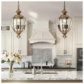 Ideal Lux - Csillár láncon 1xE27/60W/230V