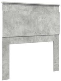 Fejtámla fejtámlával Beton Szürke 90 cm Faanyag