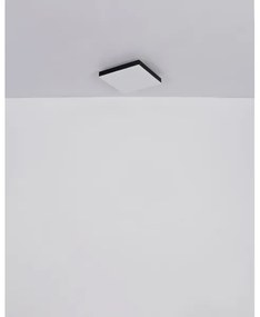 Globo 41594D1 - LED Mennyezeti lámpa DORO LED/18W/230V 30x30 cm fekete