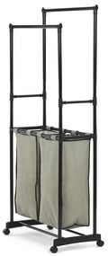 Tárolóállvány GD-176 BK, műanyag, fekete
