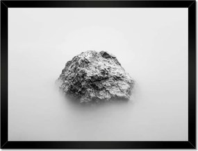 Poszterek keretben 40x30 Fekete-fehér Szikla