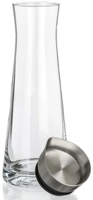 Banquet Karaffa üvegből, rozsdamentes acél öntővelDALEN 1000 ml