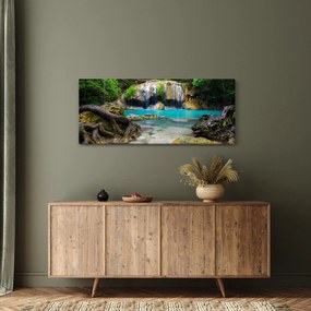 Vízesések képe (120x50 cm)