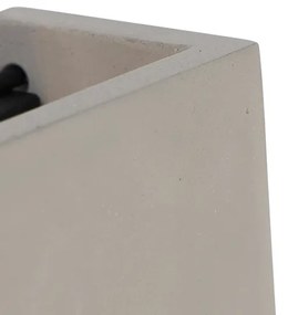 Ipari fali lámpa betonból - Meave