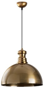 Aranyszínű függőlámpa fém búrával ø 40 cm Vamp – Opviq lights