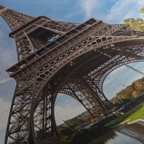 Kép - Eiffel-torony színes (150x105 cm)