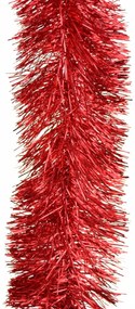 Exclusive karácsonyi fényfüzér, átmérő: 11 cm, 4,5 m, piros