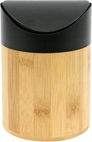 Szemetes Kosár Barna Fekete Fürdőszobai Szemetes